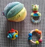Haba 4 stuks babyspeelgoed, Kinderen en Baby's, Speelgoed | Babyspeelgoed, Gebruikt, Ophalen of Verzenden, Rammelaar