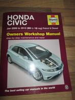 Honda Civic 2006-2012 werkplaatshandboek, Ophalen of Verzenden