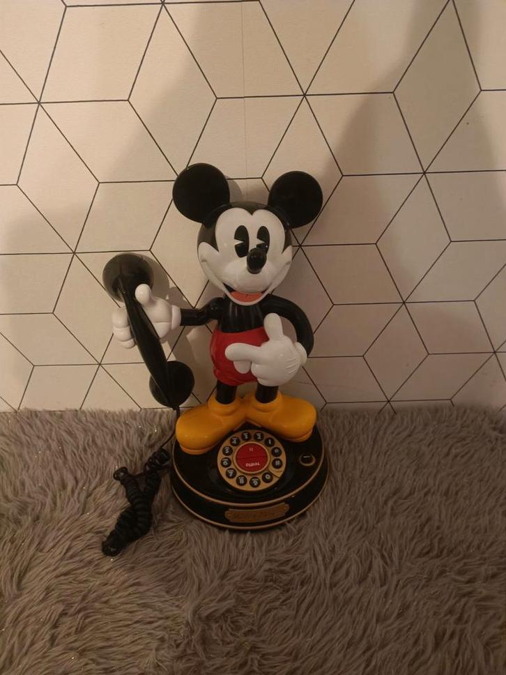 Mickey Mouse telefoon, Verzamelen, Disney, Zo goed als nieuw, Mickey Mouse, Verzenden