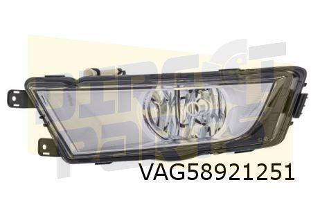 Skoda Octavia (3/13-3/17) (5E_) mistlamp Links chrome OES 5E, Auto-onderdelen, Verlichting, Skoda, Nieuw, Ophalen of Verzenden