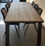 Tafel met 6 stoelen XOOON, Huis en Inrichting, Tafels | Eettafels, Ophalen, 200 cm of meer, 50 tot 100 cm, Zo goed als nieuw
