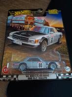 Hot Wheels Mercedes Benz 500 SLC Rallye, Hobby en Vrije tijd, Ophalen of Verzenden, Nieuw, Auto