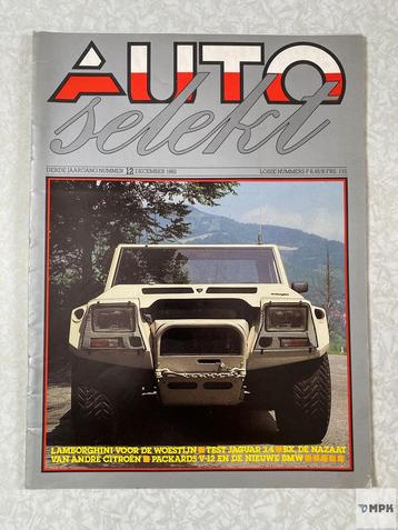 Auto Selekt December 1982 Nummer 12 beschikbaar voor biedingen