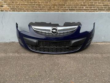 voorbumper opel corsa D 2011 tot 2014 blauw facelift corsa beschikbaar voor biedingen