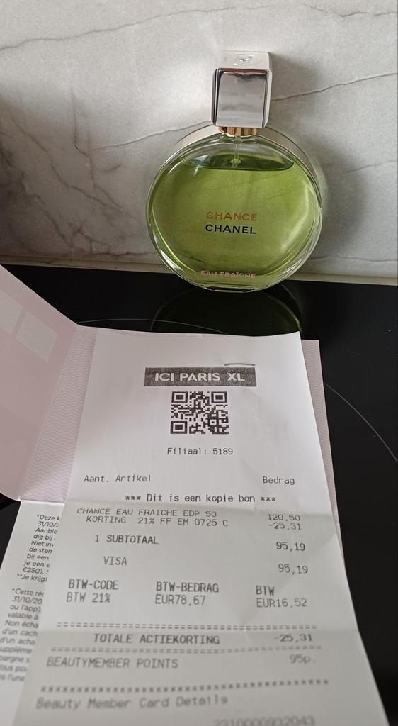 CHANEL Chance Eau de parfum 50, Bijoux, Sacs & Beauté, Beauté | Parfums, Enlèvement ou Envoi