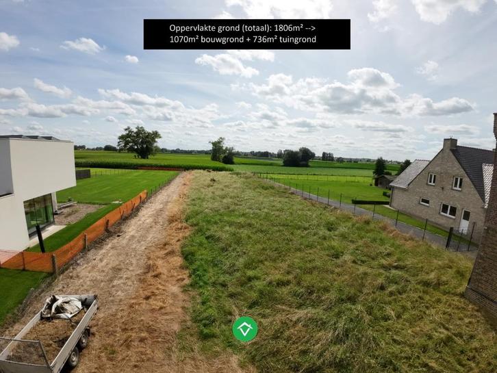 Mooi en groot perceel bouwgrond met met ver uitzicht op de n, Immo, Gronden en Bouwgronden, 1500 m² of meer