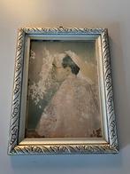 Oud kadertje, prent Paus Pius XII., Antiek en Kunst, Curiosa en Brocante, Ophalen of Verzenden