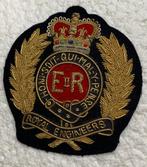 Royal Engineers, UK military insigne Bullion patch, Verzamelen, Militaria | Algemeen, Ophalen of Verzenden, Landmacht, Embleem of Badge