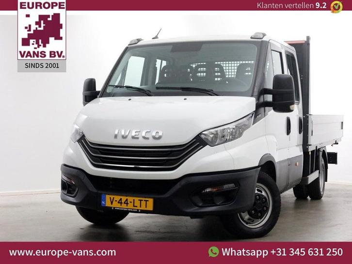 Iveco Daily 35C14 136pk E6 Open Laadbak D.C. Trekhaak 3500kg, Auto's, Bestelwagens en Lichte vracht, Bedrijf, ABS, Centrale vergrendeling