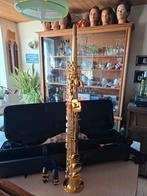 Yamaha YSS475 sopraan sax, Muziek en Instrumenten, Ophalen of Verzenden, Zo goed als nieuw, Sopraan, Met koffer
