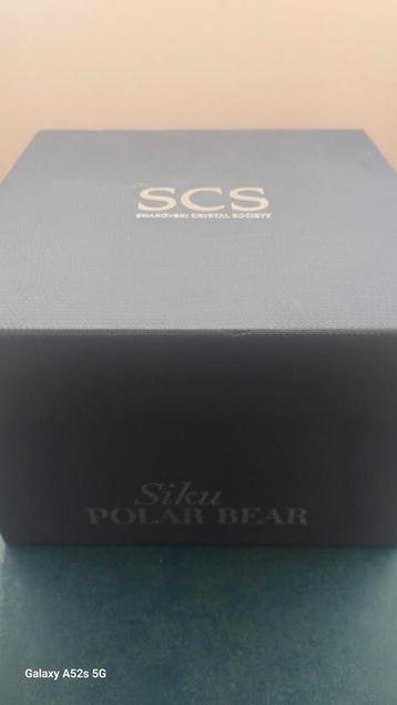 Swarovski ijsbeer.  beschikbaar voor biedingen