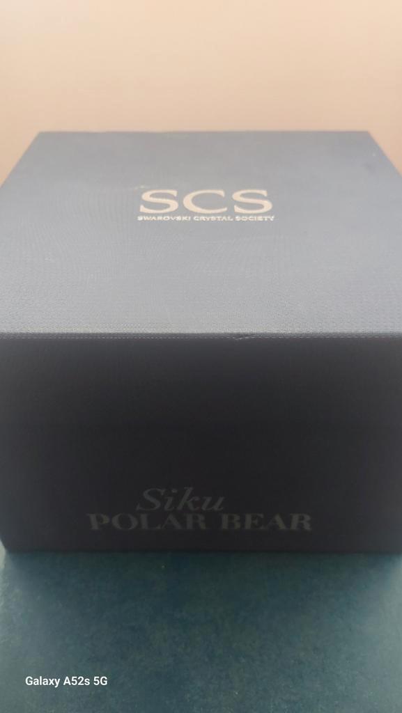 Swarovski ijsbeer., Verzamelen, Swarovski, Zo goed als nieuw, Figuurtje, Ophalen of Verzenden