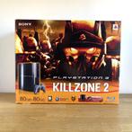 Console Playstation 3 FAT 80 Go Killzone 2 Pack, Avec 1 manette, Phat, Avec jeux, Comme neuf