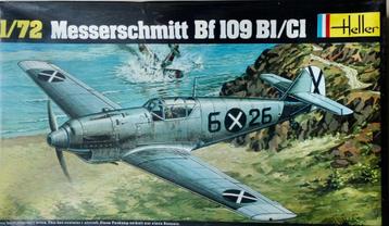 HELLER 1:72 - MESSERSCHMITT BF109 B1/C1 beschikbaar voor biedingen