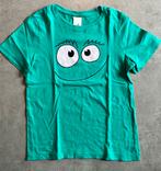 Palomino: t-shirt vert, « sourire », parfait etat, 7 ans, Palomino, Overhemd of Blouse, Ophalen of Verzenden, Zo goed als nieuw