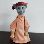 Beeusaert oude poppenkastpop composiet 1950 handpop pop kat, Ophalen