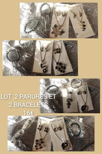 Lot parure collier et bracelet neuf beschikbaar voor biedingen