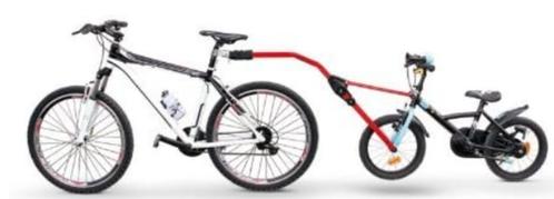 Trekhaak voor kinderfiets, Fietsen en Brommers, Fietsaccessoires | Aanhangwagens en Karren, Gebruikt, Aanhangfiets, 20 tot 40 kg