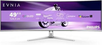 Philips evnia ambilight 49 inch oled nieuw 1 maand beschikbaar voor biedingen