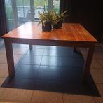 Tafel, Huis en Inrichting, Tafels | Eettafels, Ophalen, Gebruikt, Strakke eetafel, Vierkant