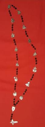 Rozenkrans via dolorosa kruiswegenrozenkrans paaspaternoster, Ophalen of Verzenden, Gebruikt, Overige typen, Christendom | Katholiek