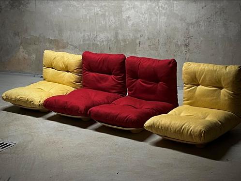 4 fauteuils années 70, Maison & Meubles, Canapés | Sofas & Chaises Longues, Comme neuf