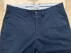 Marine blauwe chino regular fit maat 29/32, Jack&Jones, Ophalen of Verzenden, Gedragen, Maat 48/50 (M)