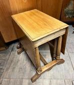 Antieke Gateleg of hangoor tafel, Ophalen, Gebruikt, 75 cm of meer, 60 cm of meer