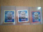 3 stickers Zinedine Zidane Topps euro 2024, Ophalen of Verzenden, Zo goed als nieuw