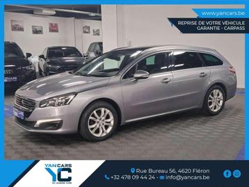 Peugeot 508 SW 1.6 DIESEL * Allure S * Full options * A VOIR, Autos, Argent ou Gris, Achat, Euro 6, Entreprise