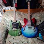 Epiphone SG Special Iverness Green Worn en Blueberry B 335, Muziek en Instrumenten, Ophalen, Zo goed als nieuw, Epiphone