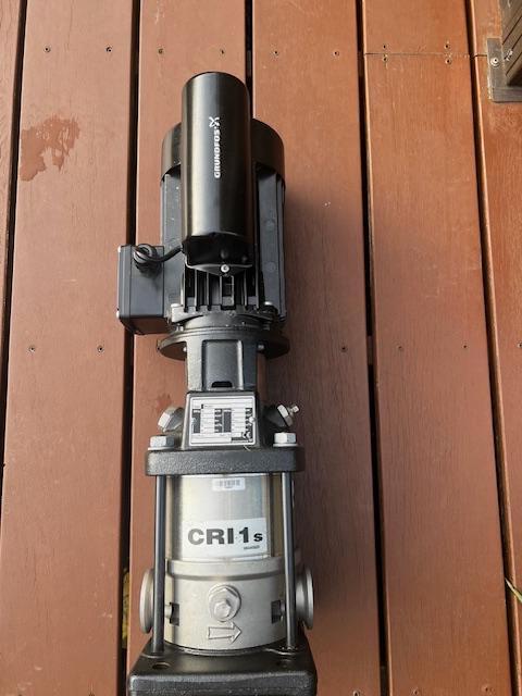 GRUNDFOS CRI Centrifugaalpomp, Tuin en Terras, Waterpompen, Nieuw, Elektrisch, Overige typen, Verzenden