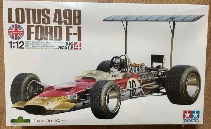 LOTUS 49B Échelle 1:12 Graham Hill, Hobby & Loisirs créatifs, Modélisme | Voitures & Véhicules, Neuf, Voiture, Plus grand que 1:32