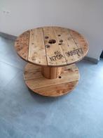 Table de salon bobine, Maison & Meubles, Rond, 50 à 100 cm, Enlèvement, Utilisé