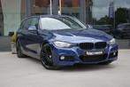 BMW 3 Serie 320 dA Touring/M-Sport/PDC/Trekhaak/Navi/Leder/1, Auto's, Automaat, Achterwielaandrijving, Blauw, Bedrijf