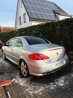 PEUGEOT 307 CABRIO BENZINE LEZ OK GEKEURD VVK, Auto's, Zwart, 4 cilinders, Cabriolet, Leder