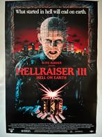 Affiche de cinéma originale de Hellraiser III, Enlèvement ou Envoi, Comme neuf, Film, Affiche