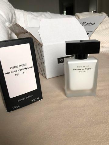 Narciso Rodriguez Pure Musk For her EDP 30 ml nieuw!