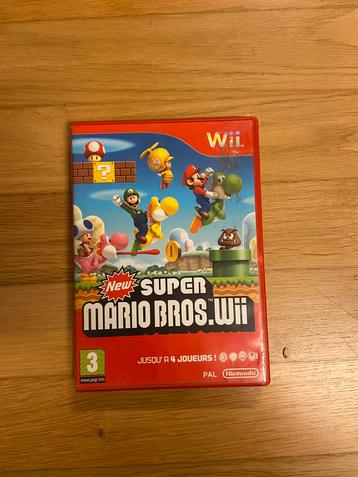 Super mario bros wii beschikbaar voor biedingen
