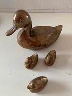 Set bronzen eendjes, Ophalen, Brons