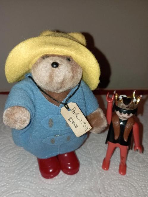 647) Klein gedetailleerd beertje Paddington 1987 (7), Kinderen en Baby's, Speelgoed | Knuffels en Pluche, Zo goed als nieuw, Beer