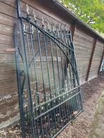 Prachtige dubbele poort smeedijzer, Tuin en Terras, Ophalen, Gebruikt, 200 cm of meer, IJzer