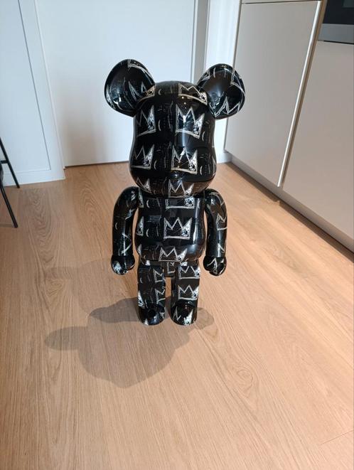 Be@rbrick Jean-Michel Basquiat #8 %1000, Antiquités & Art, Art | Objets design, Enlèvement