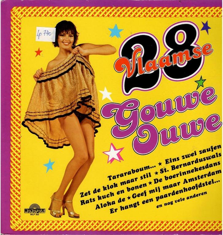 lp   /   28 Vlaamse Gouwe Ouwe, Cd's en Dvd's, Vinyl | Overige Vinyl, Overige formaten, Ophalen of Verzenden