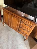 Tv kast, Ophalen, Gebruikt, 100 tot 150 cm, Eikenhout