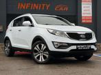 Kia Sportage Sportage 2.0 CRDi Sense+ (bj 2012), Auto's, Zwart, 4 cilinders, 136 pk, Wit