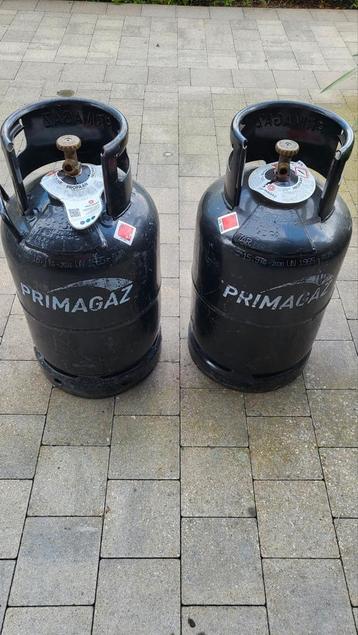 2 flessen propaangas 