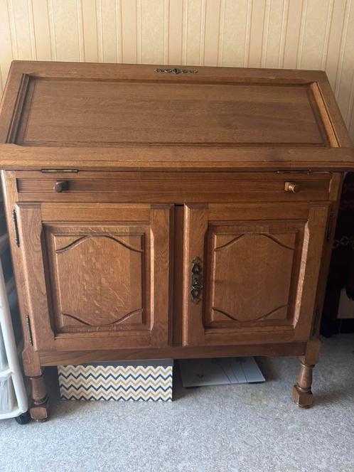 Vintage lessenaar met opbergruimte – klassiek design, Antiek en Kunst, Curiosa en Brocante, Ophalen