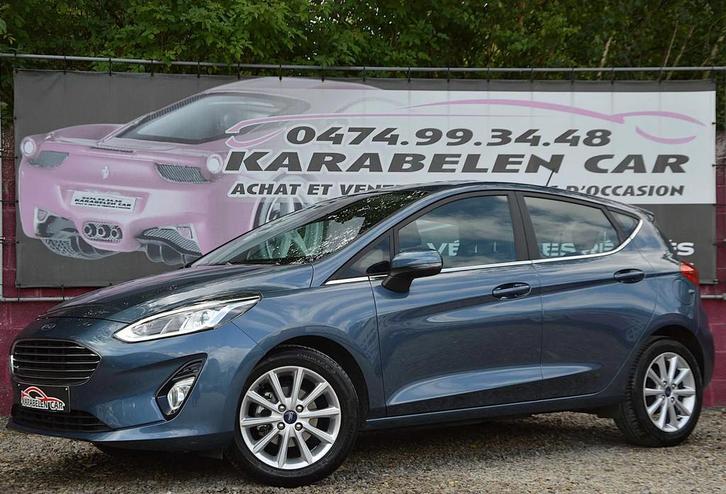 Ford Fiesta 1.0EcoBoost Titanium NAV SENS AR CLIM 6.710KM, Auto's, Ford, Bedrijf, Te koop, Fiësta, ABS, Airbags, Airconditioning