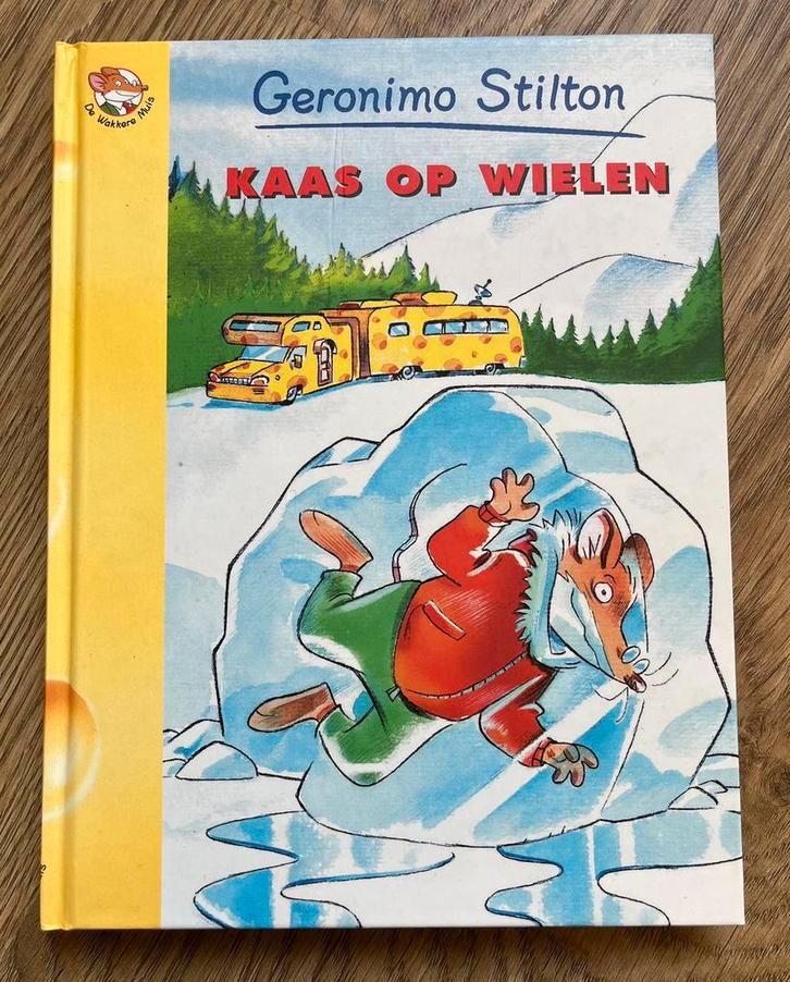 Geronimo Stilton - Kaas op wielen, Boeken, Kinderboeken | Jeugd | onder 10 jaar, Zo goed als nieuw, Ophalen